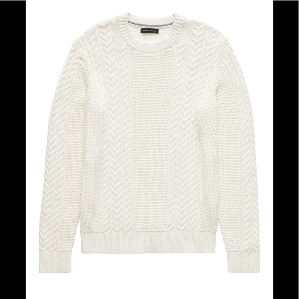 Supima Cotton Sweater - Crew Neck